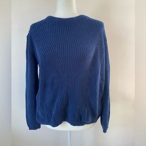 Banana Republic | Navy Blue Knit Sweater